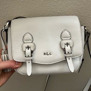 Ralph Lauren White Cross Body Bag